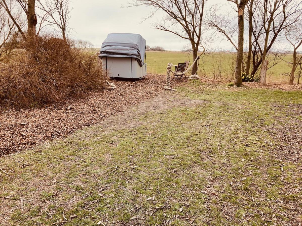Hof Steinhuetten Schlafstrandkorb Westerhever Exteriör bild