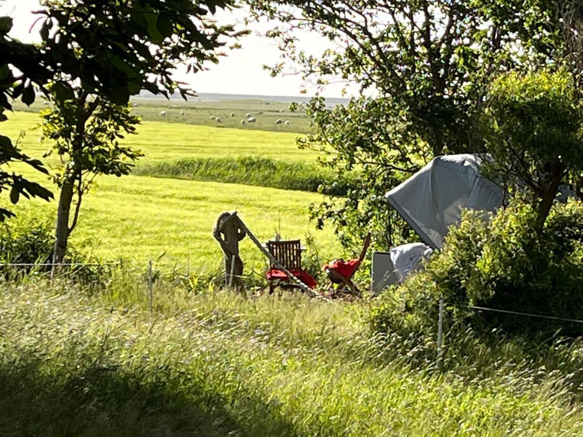 Hof Steinhuetten Schlafstrandkorb Westerhever Exteriör bild